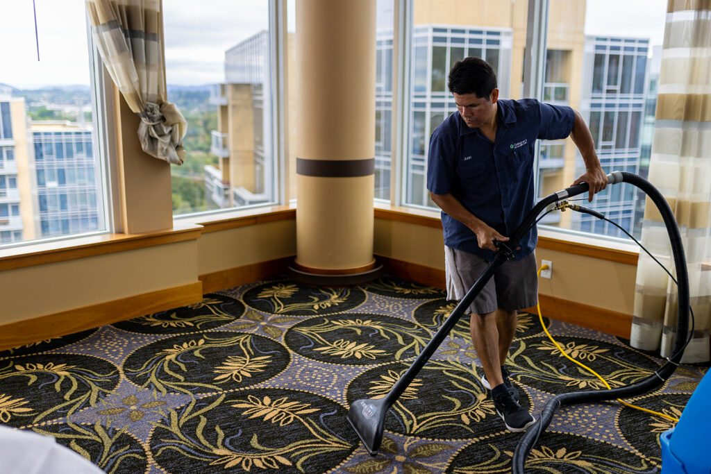 carpet cleaning for a business